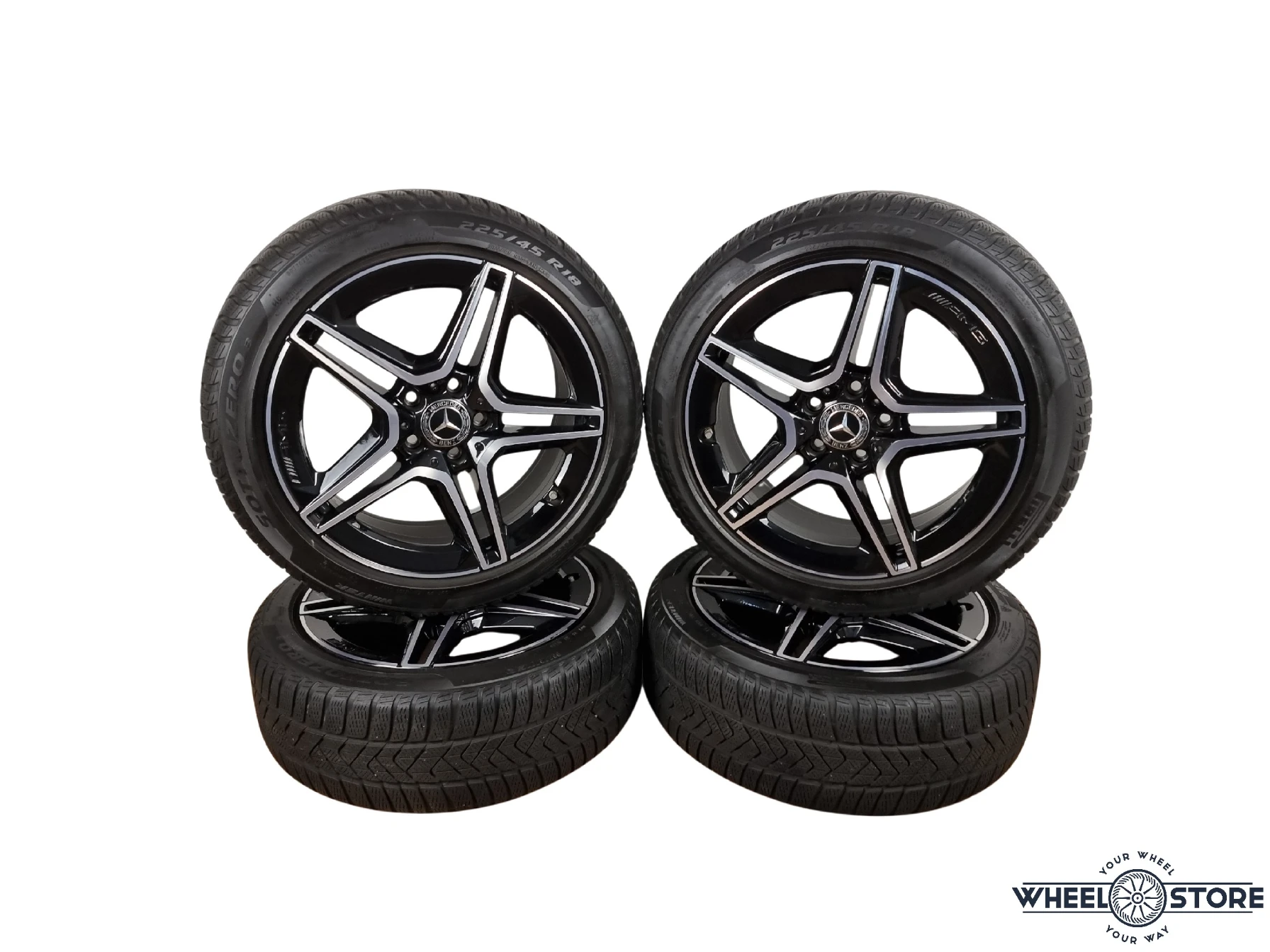 Mercedes A B CLA Klasse W118 W177 W247 Winterräder 18 Zoll 225/45/R18