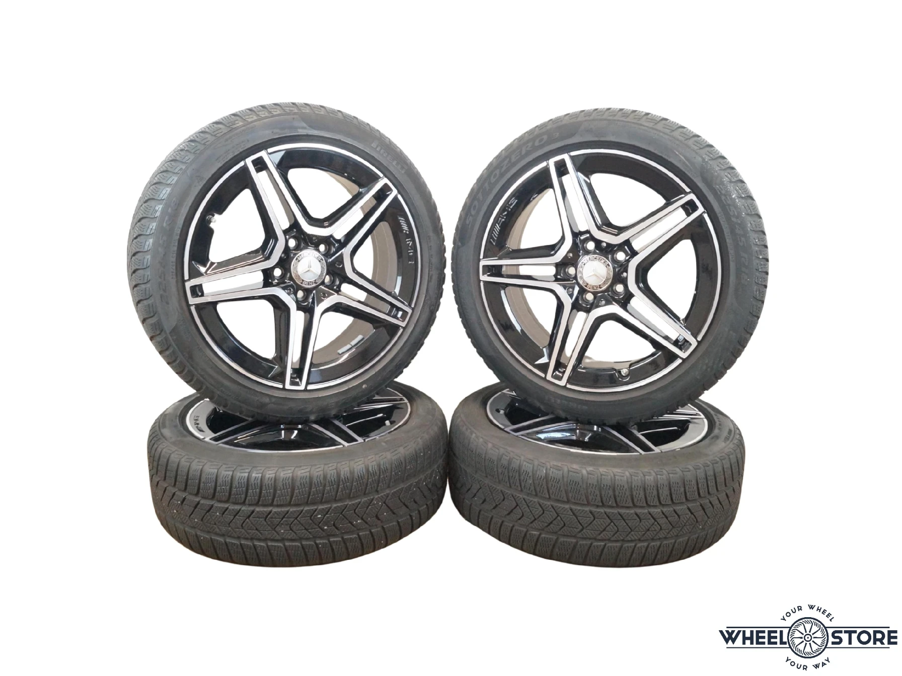 Mercedes A B CLA Klasse W118 W177 W247 Winterräder 18 Zoll 225/45/R18